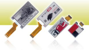 Small size color e-paper displays integrate controller for reduced cost and time to market