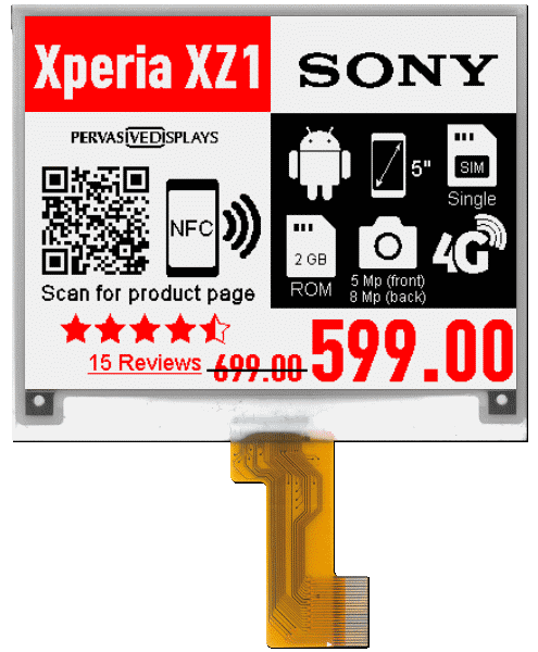 4.41 E ink Display - Pervasive Displays