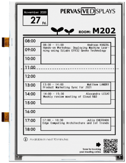 9.7 inch BW iTC E ink Display by Pervasive