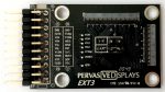 front view of EXT3 board