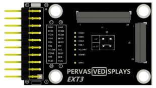 Evaluating E-paper Display Design Considerations with the EXT3