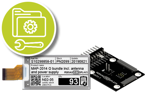 Wide Temperature E-ink Displays - Pervasive Displays