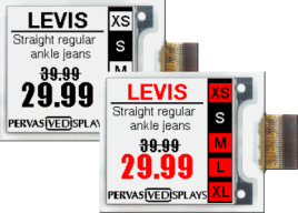 1.54″ E-ink displays