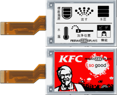 2.71″ E-ink displays