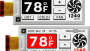 2.87″ E-ink displays