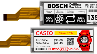 4.37″ E-ink displays