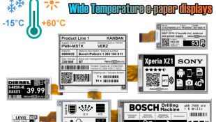 Innovation of eink display conquering extreme weather：Wide Temperature Eink Display
