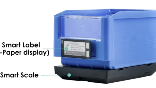 Application for improving the efficiency of epaper smart factory and inventory management : SmartBin