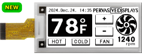 2.9″ E-ink displays