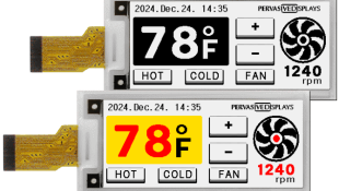 2.9″ E-ink displays