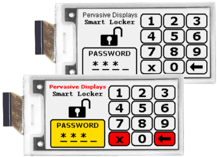 Pervasive-2.06 inch E-Paper Display Modules