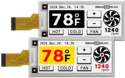 Pervasive-2.9 inch E-Paper Display Modules