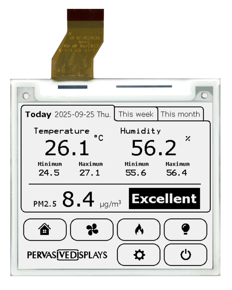 Pervasive 3.4 inch E-Paper Display Module