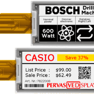 Pervasive 4.37 inch E-Paper Display Modules