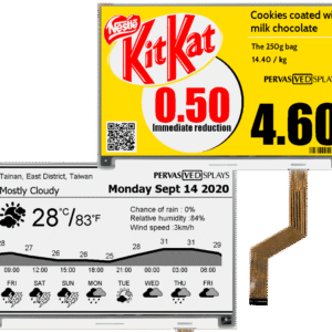 Pervasive 7.4 inch E-Paper Display Modules