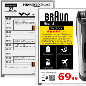 Pervasive 9.7 inch E-Paper Display Modules